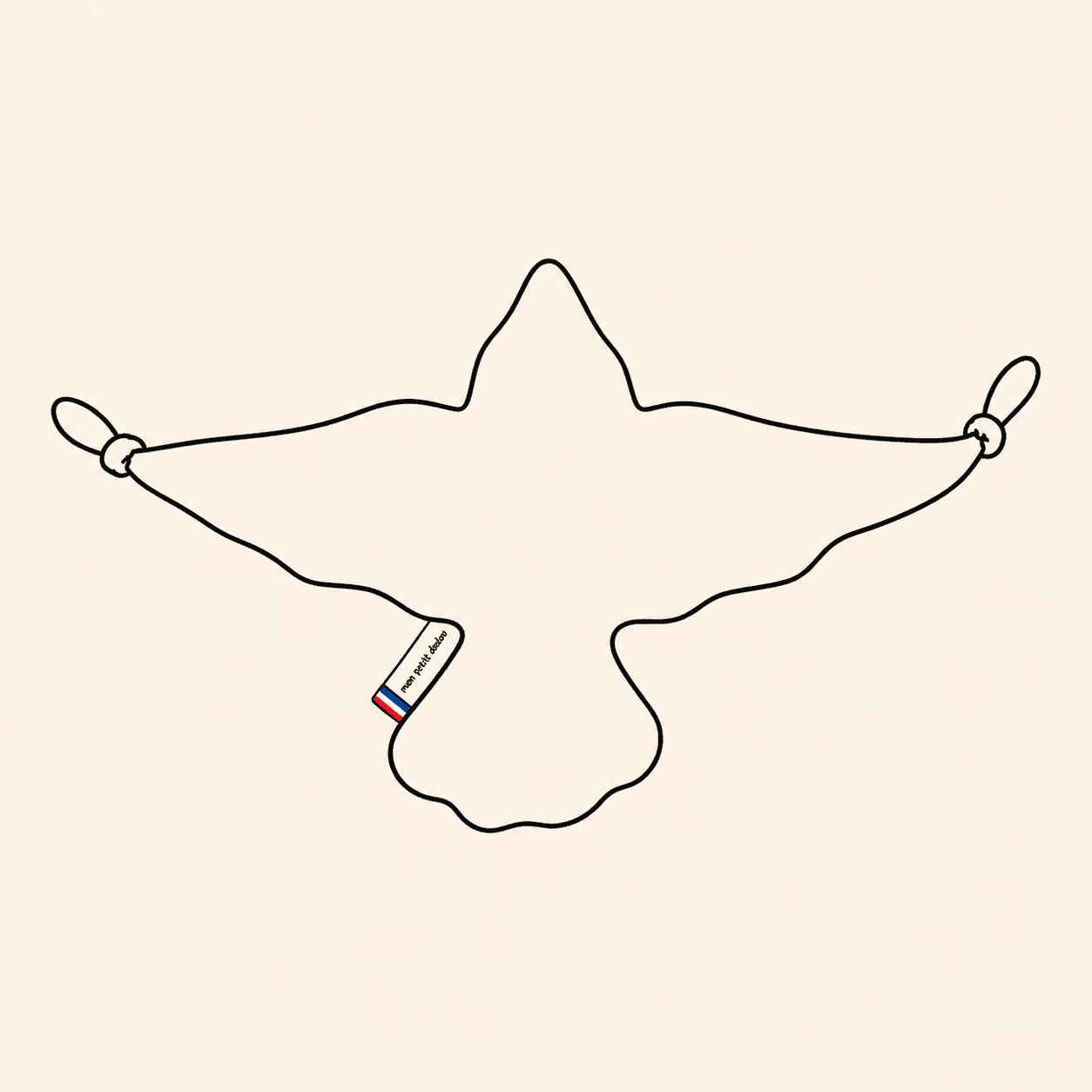 Doudou oiseau personnalisable