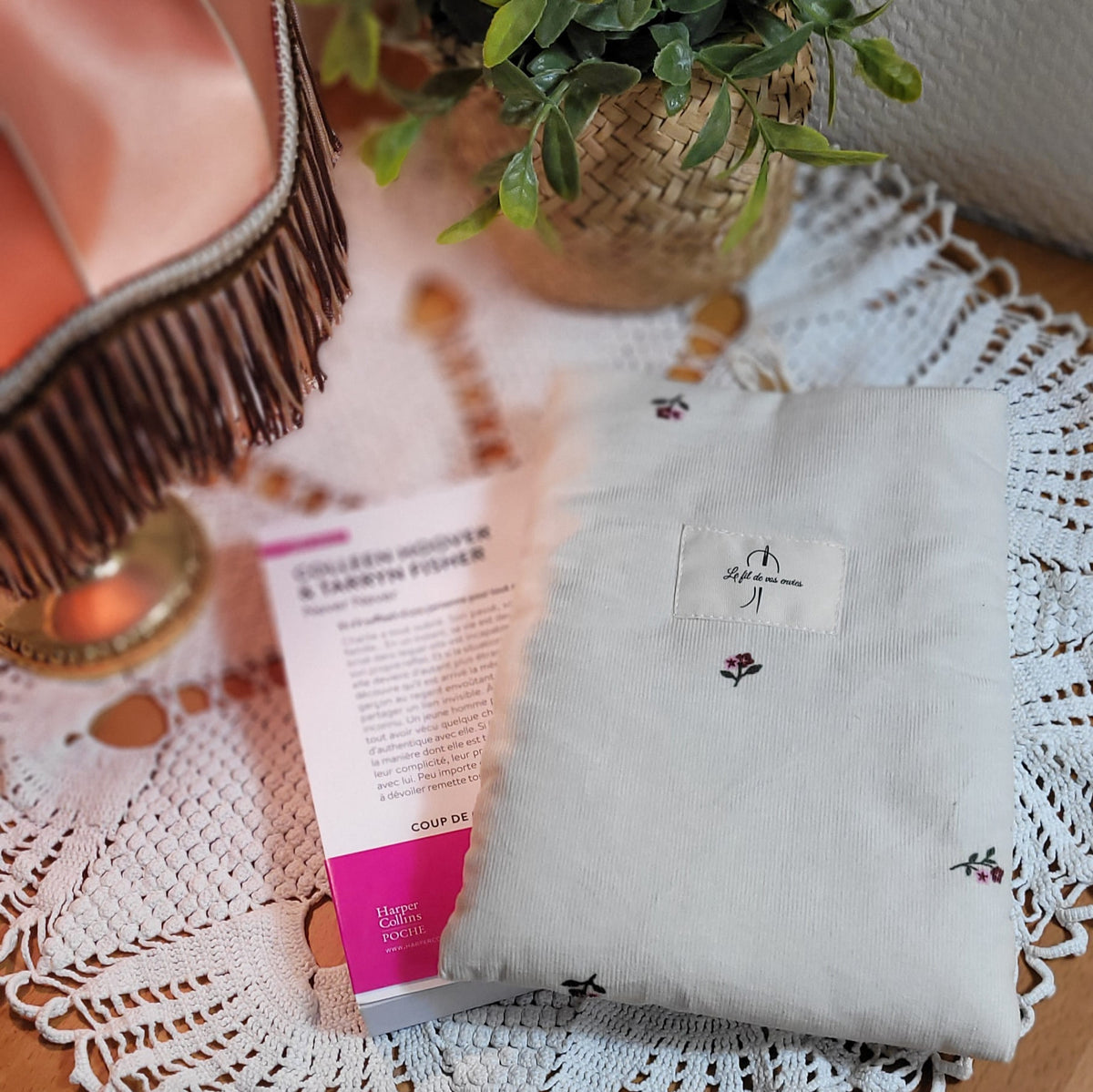Housse de livre format poche personnalisable