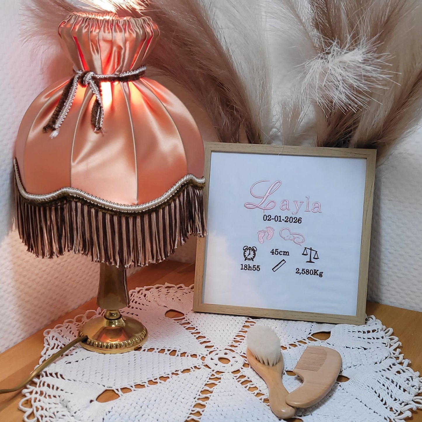 Cadre de naissance personnalisé