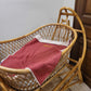 Couverture gaze de coton bois rouge