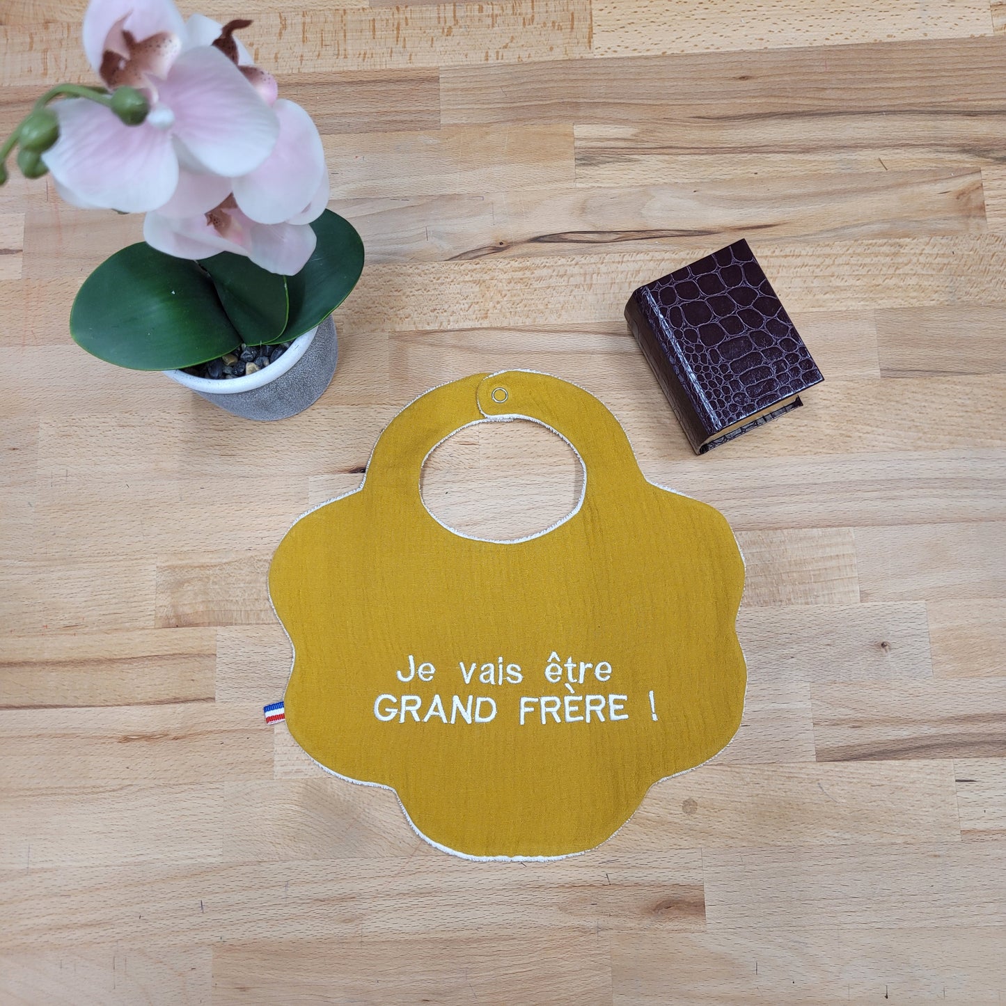 Bavoir “La plus belle annonce”