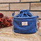 Le Baluchon velours bleu
