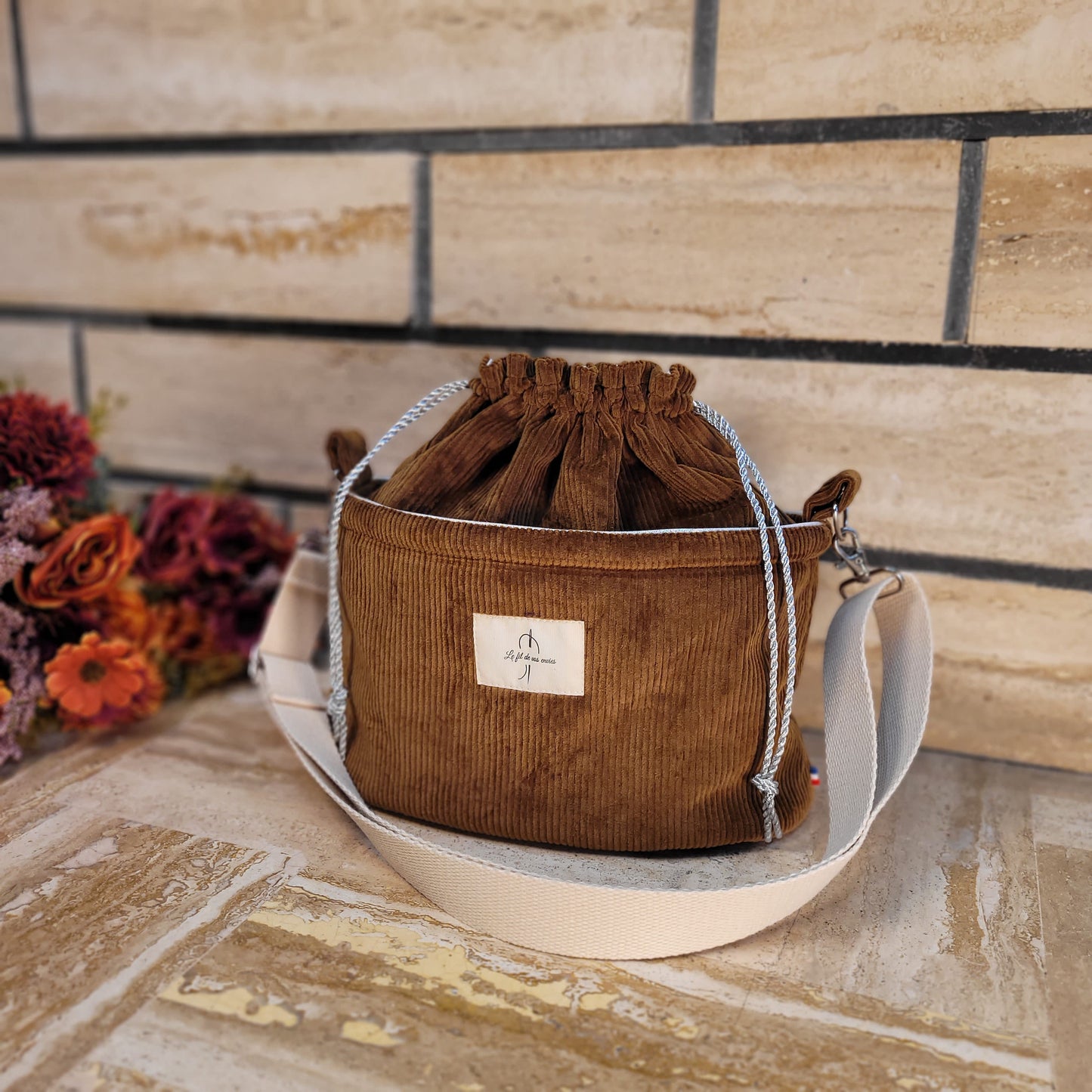 Le Baluchon velours Marron