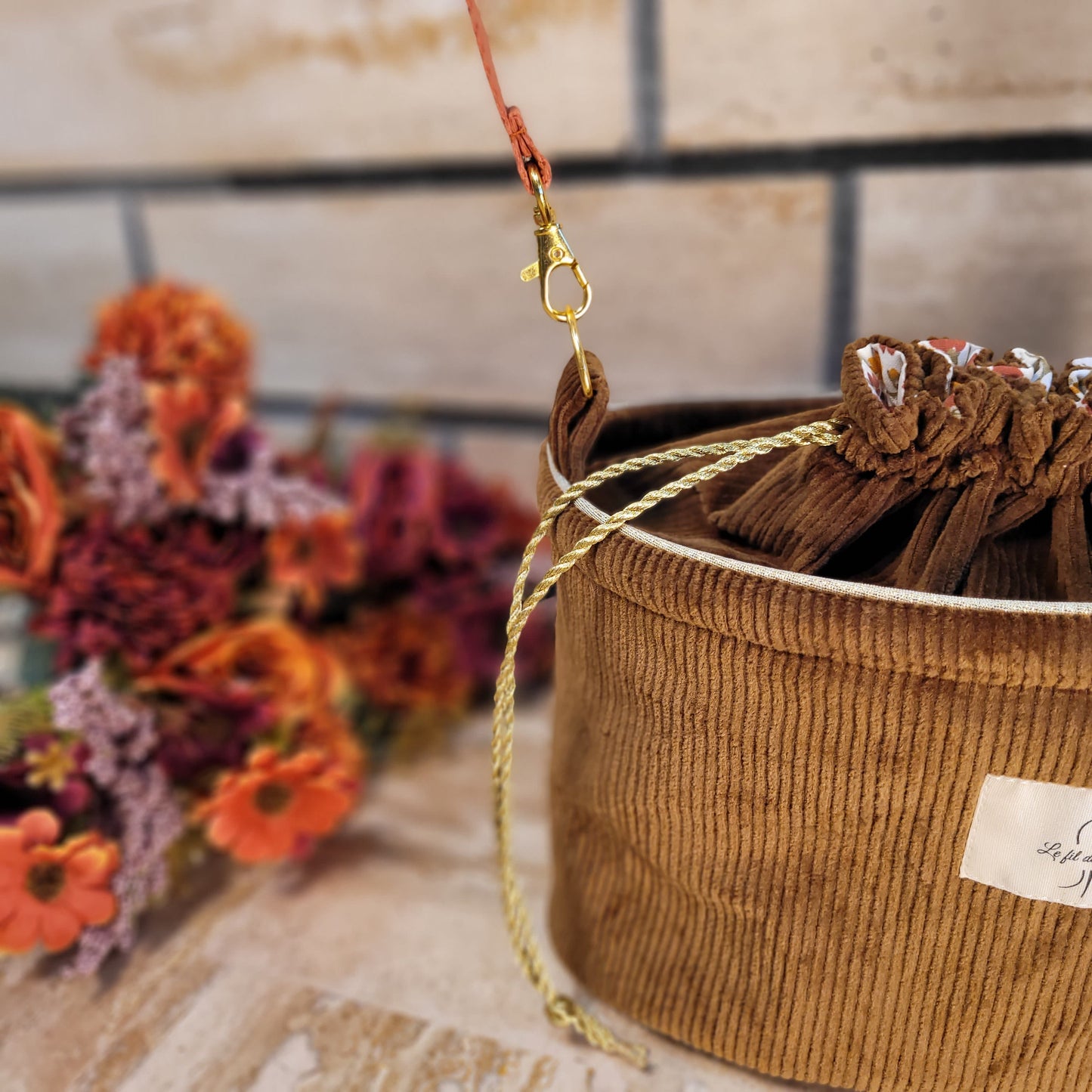 Le Baluchon velours Marron