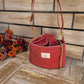 Le Baluchon Double gaze rouge bois