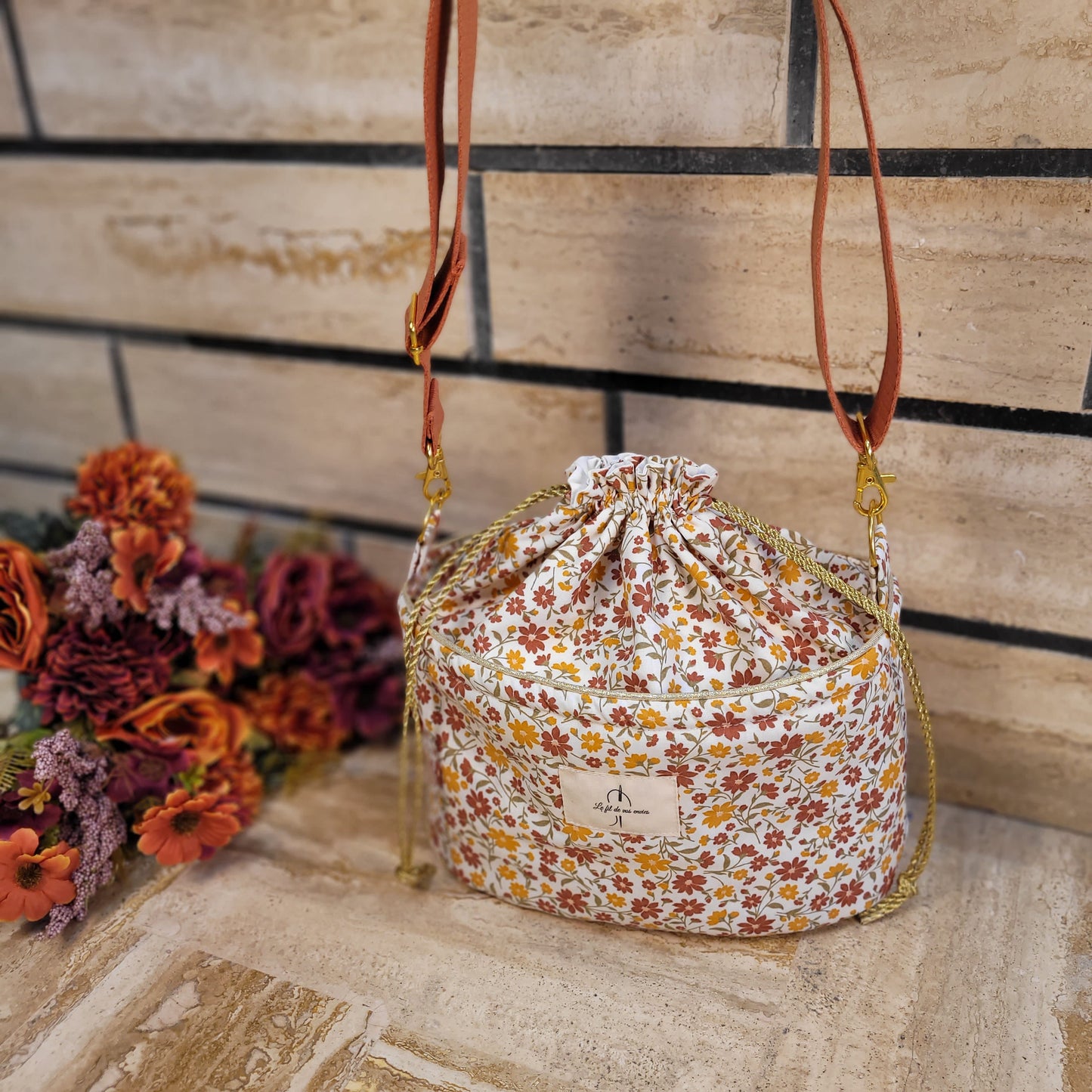 Le Baluchon coton fleuri
