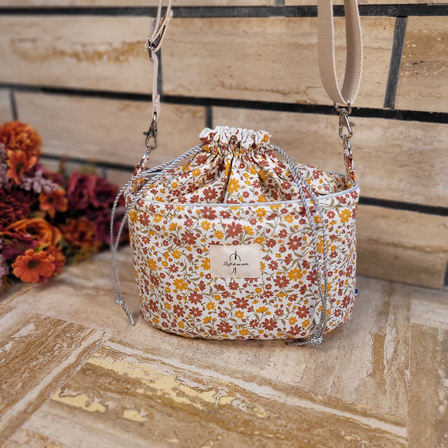 Le Baluchon coton fleuri