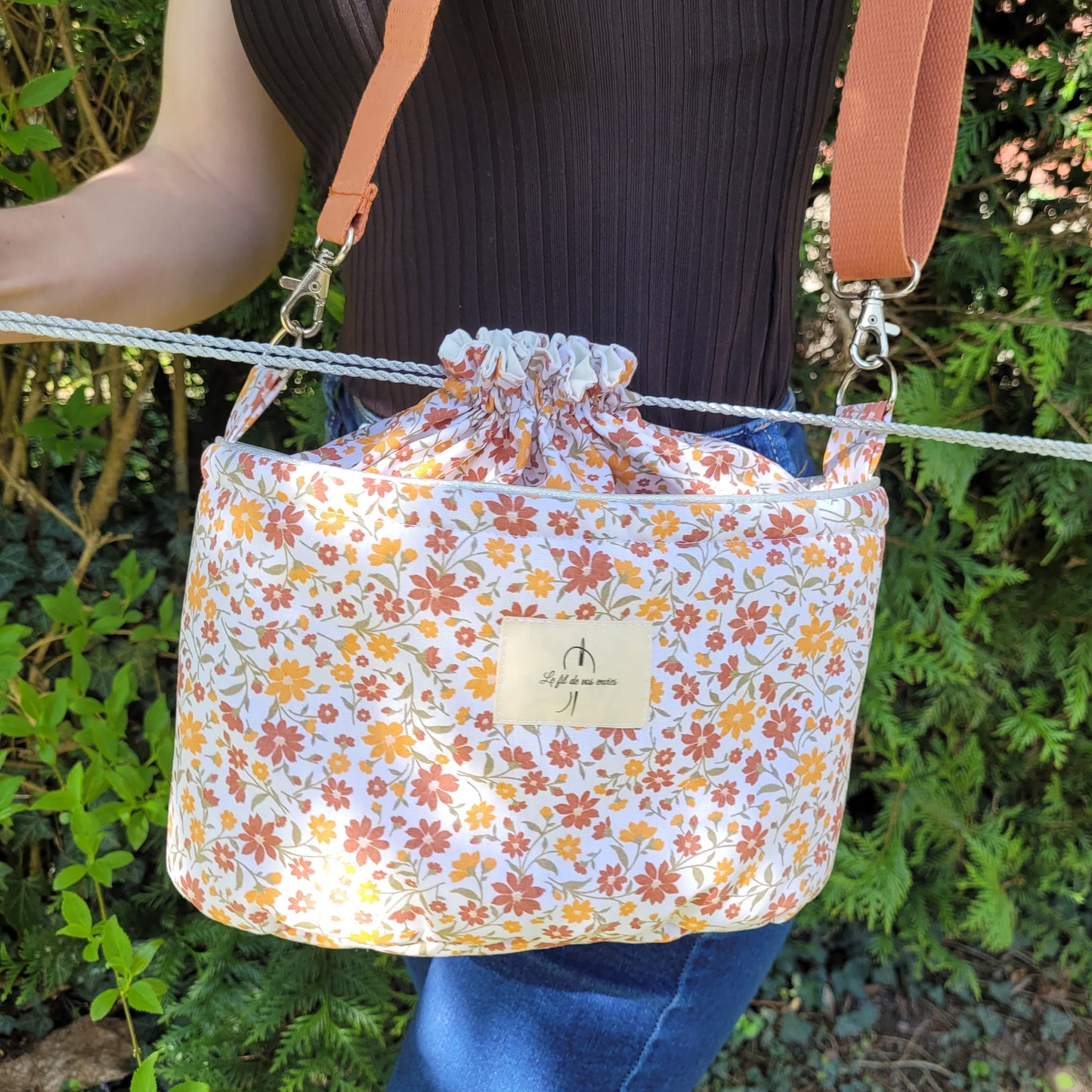Le Baluchon coton fleuri