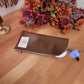 Etui à lunettes simili Marron