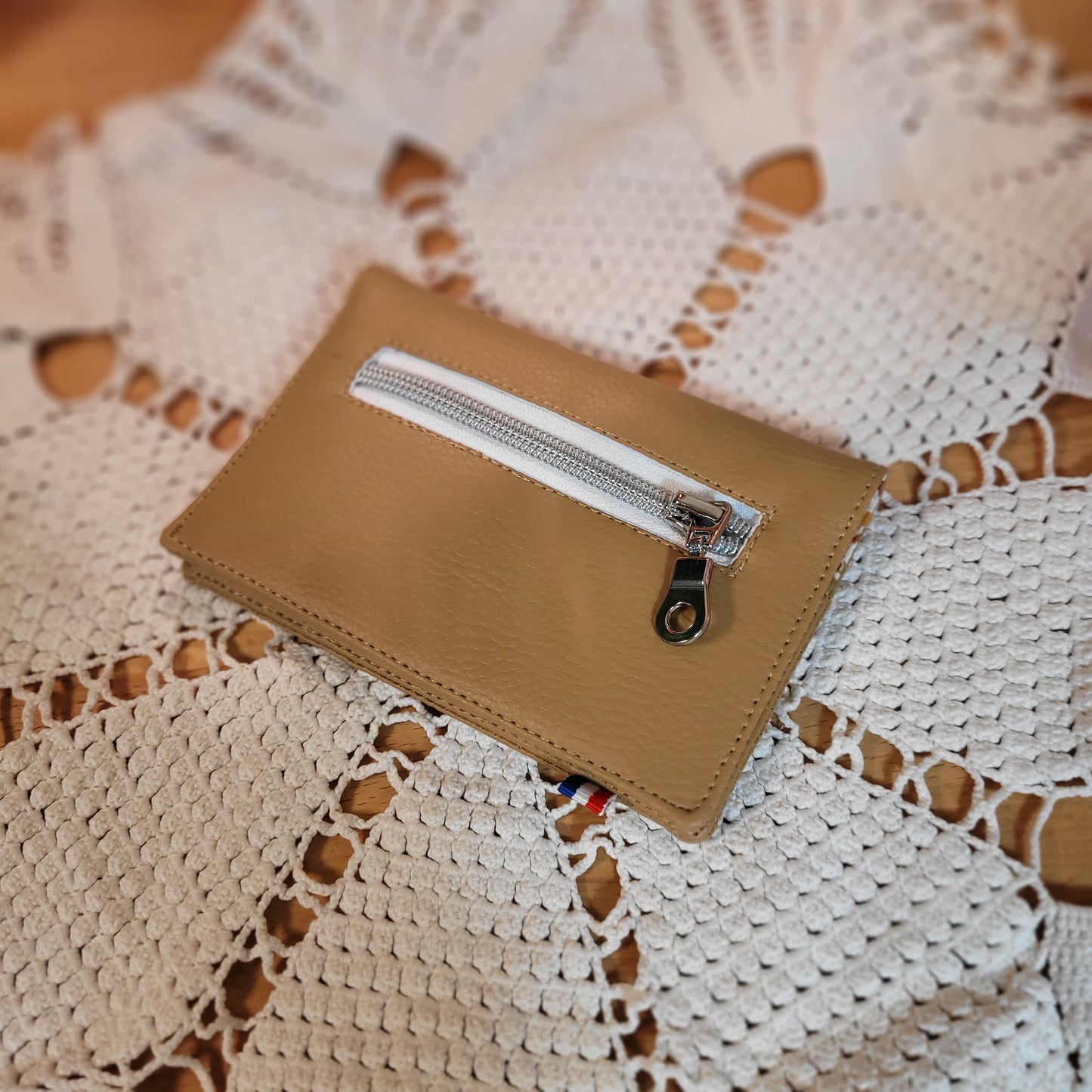 Portefeuille simili Beige