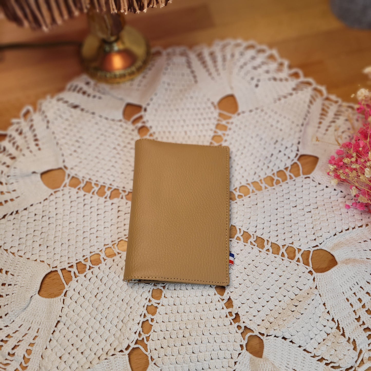 Portefeuille simili Beige