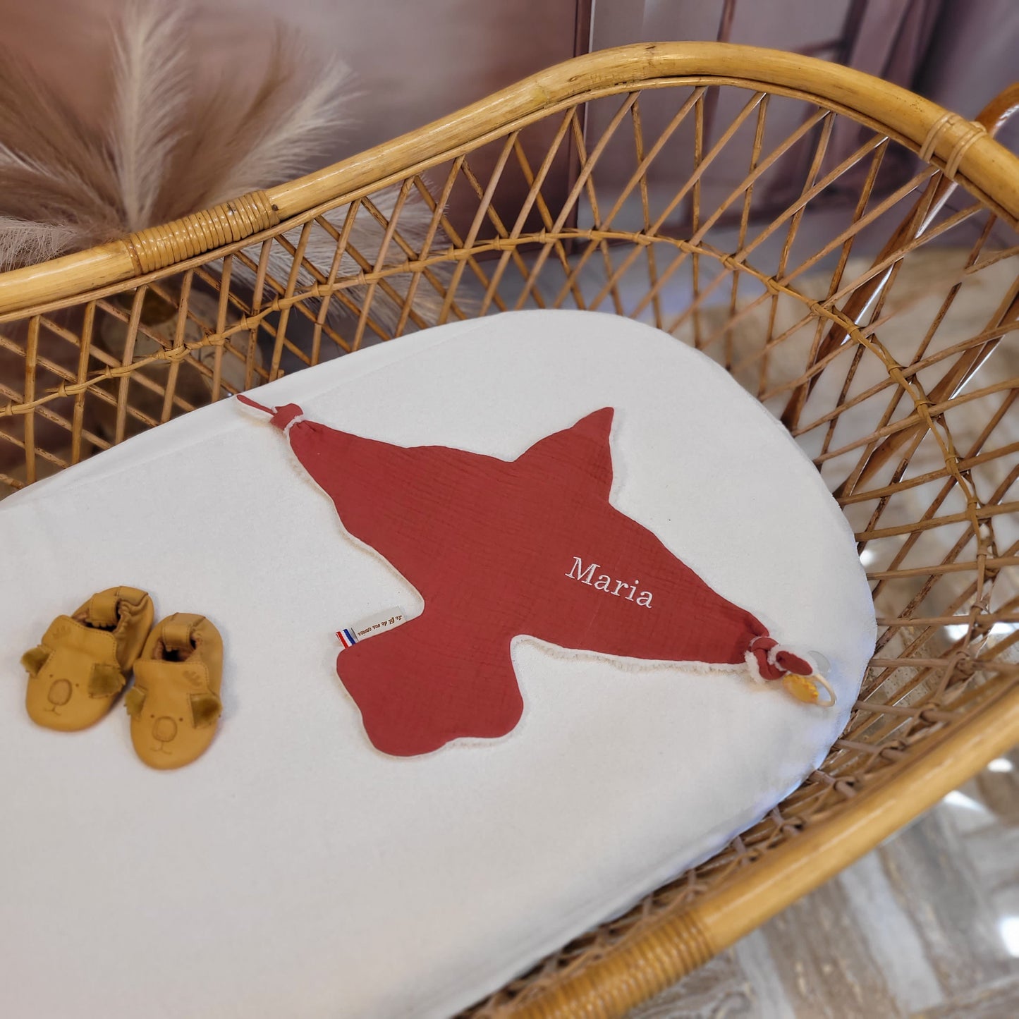 Doudou oiseau personnalisable