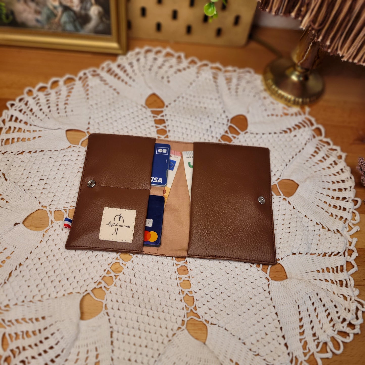 Portefeuille simili Marron