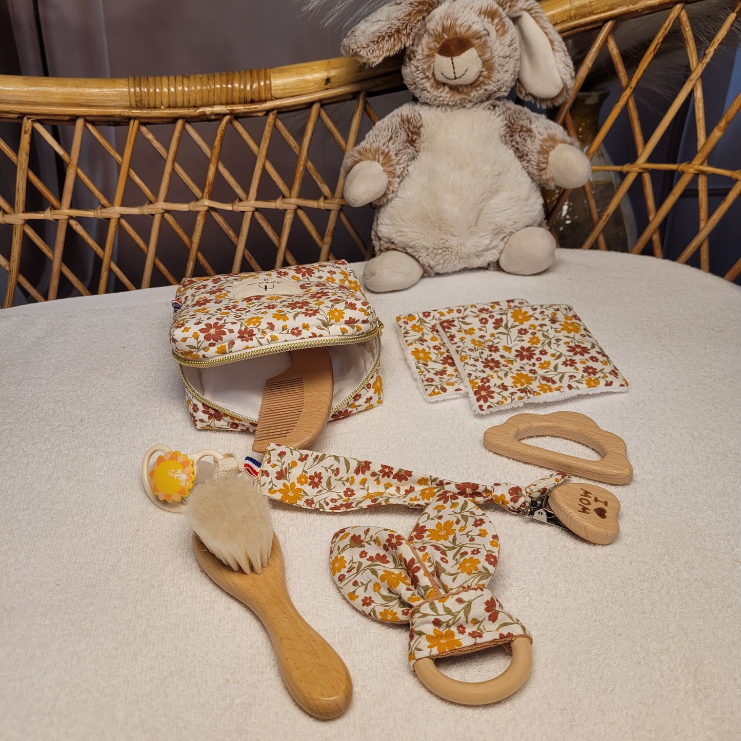 Trousse de naissance Fleuri