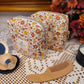 Trousse de toilette fleurie