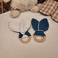 Trousse de naissance bleu canard