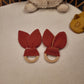 Trousse de naissance rouge bois