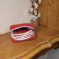 Trousse de toilette bois rouge