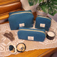 Trousse de toilette bleu canard