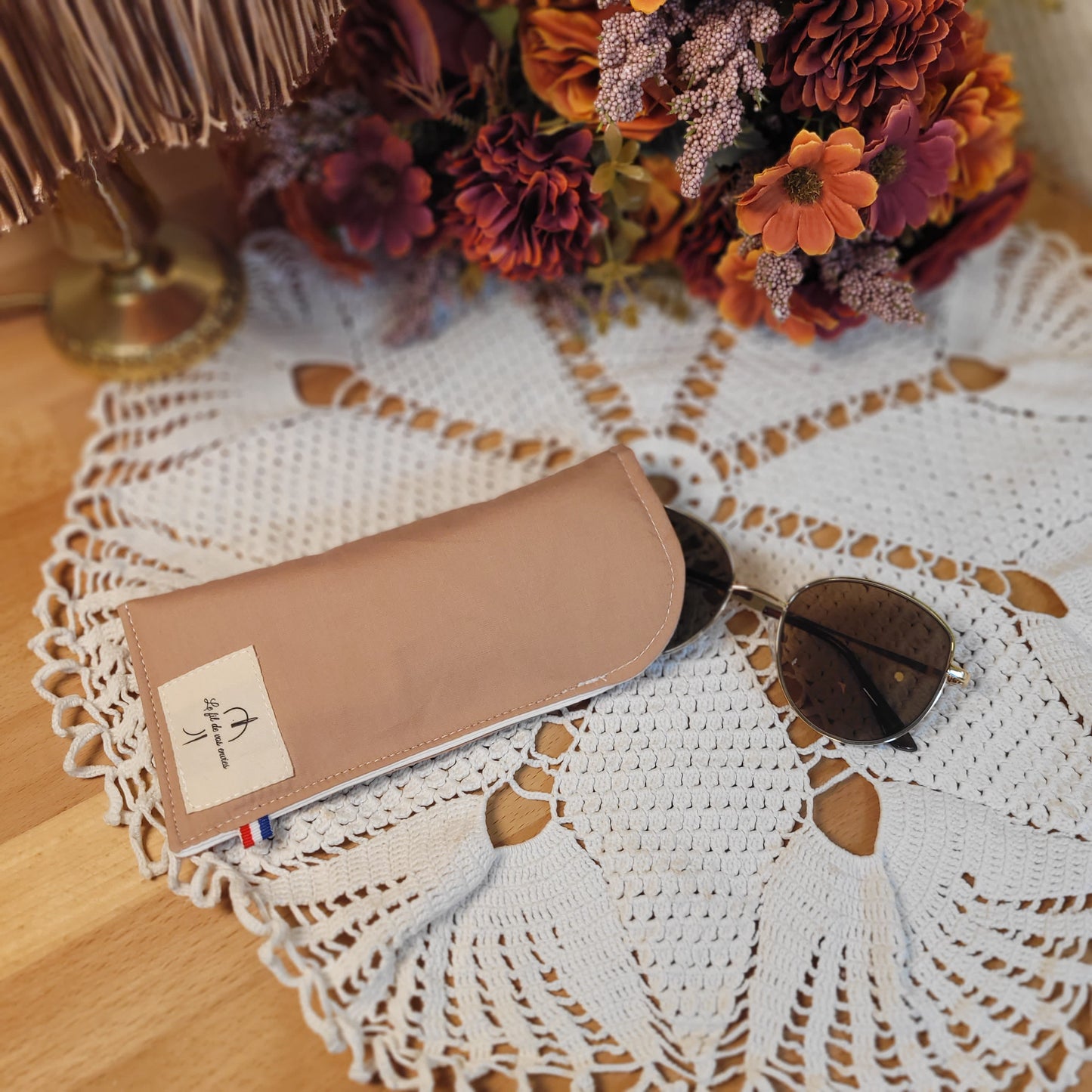 Etui à lunettes Camel
