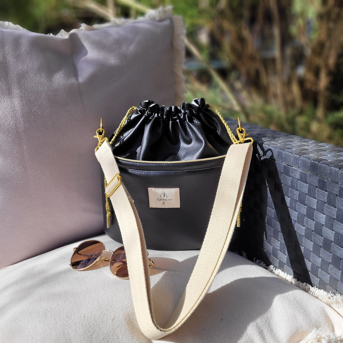 Le baluchon simili noir