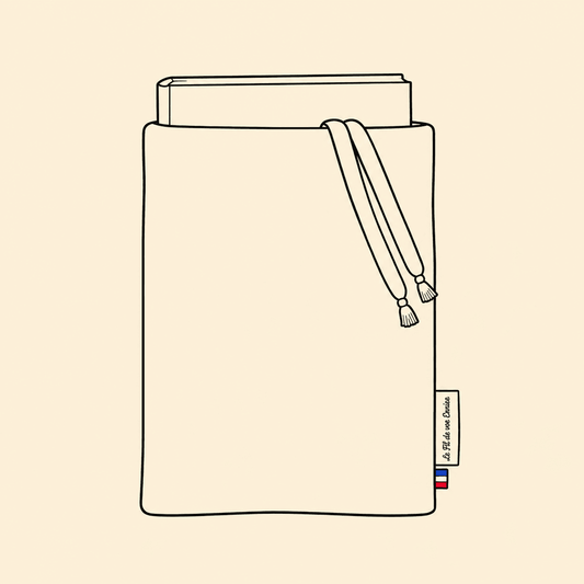 Housse de livre format broché personnalisée
