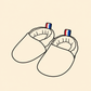Chaussons bébé naissance personnalisable