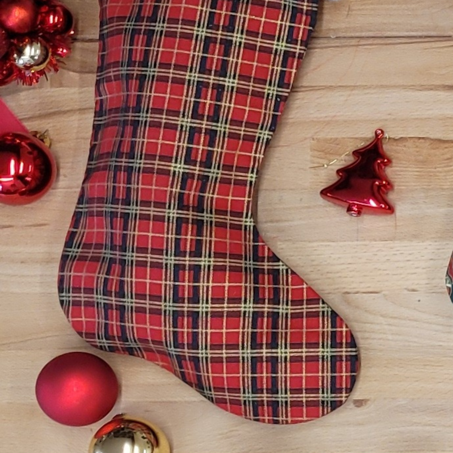 Chaussette de Noël Personnalisée Chien/Chat- fait main dans notre atelier