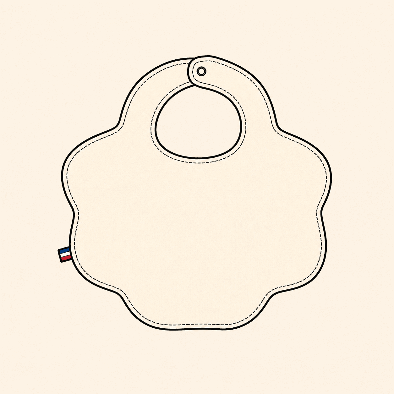 Bavoir personnalisable